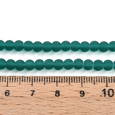 Transparent Glass Beads Strands GLAA-T032-T4mm-MD21-1