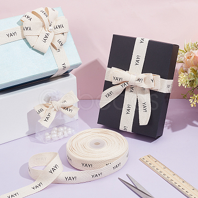 Polycotton Ribbon OCOR-WH0036-36-1