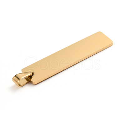 Ion Plating(IP) 304 Stainless Steel Pendants STAS-D142-01B-G-1