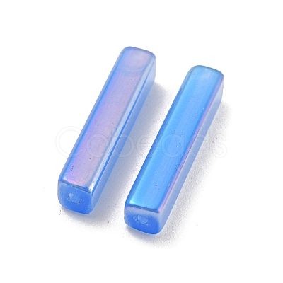 Electroplate Glass Beads X-GLAA-D024-01C-1
