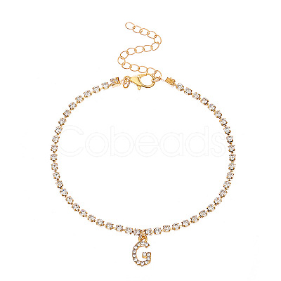 Fashionable and Creative Rhinestone Anklet Bracelets DA6716-7-1
