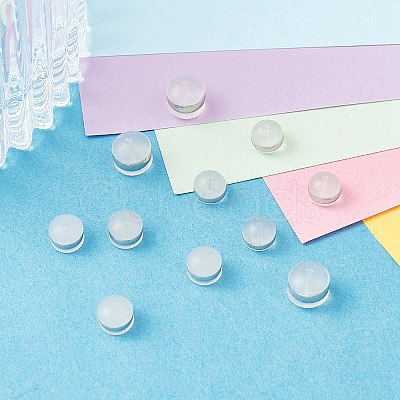 12Pcs 3 Style TPE Plastic Ear Nuts KY-YW0001-51-1
