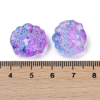 Transparent Glass Beads DGLA-E004-11F-1
