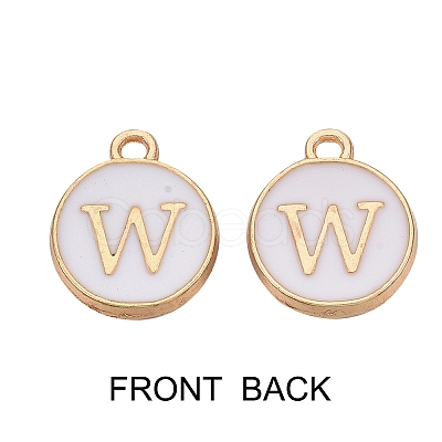 Golden Plated Alloy Charms ENAM-SZ0001-25A-W-1