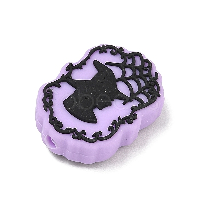 Halloween Silicone Beads SL-CBA81D6-05-1