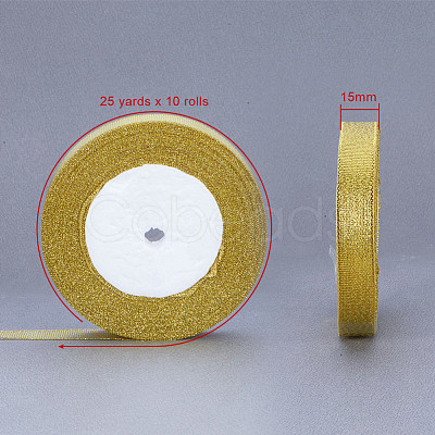 Glitter Metallic Ribbon OCOR-T001-15mm-JC-1