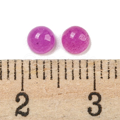 Natural White Jade Dyed Cabochons G-H309-03-37-1