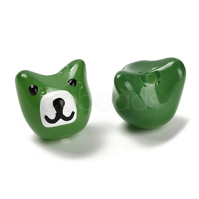Baking Paint Glass Beads LAMP-I028-02D-1