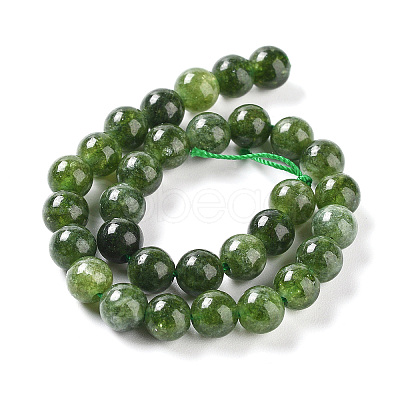 Dyed Natural Malaysia Jade Beads Strands G-G021-02C-13-1