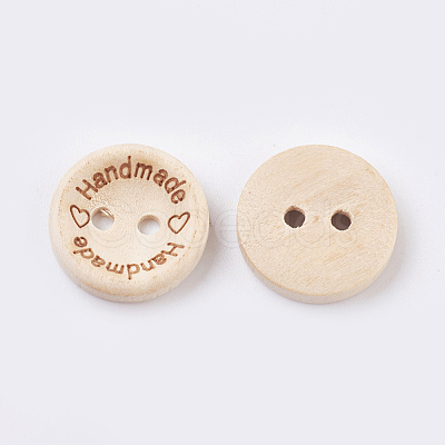 Wooden Buttons BUTT-K007-11A-1