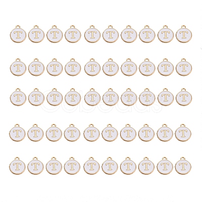 Golden Plated Alloy Charms ENAM-SZ0001-25A-T-1