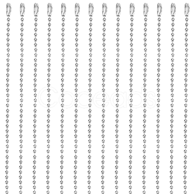 30Pcs Iron Ball Chain Necklace Making MAK-SP0001-08P-1