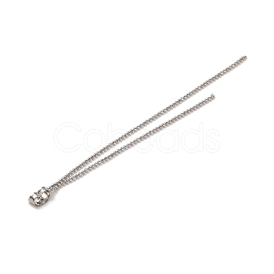 Brass Ball Chain Ear Nuts KK-G510-18P-1