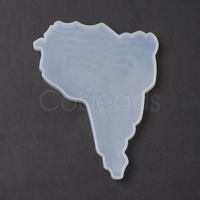 Map Silicone Coasters Molds DIY-O019-02-1