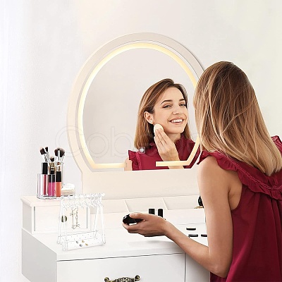 Coat Hanger Removable Acrylic Earring Displays EDIS-PH0001-48-1