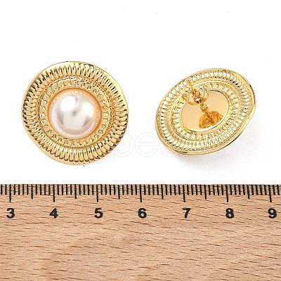 201 Stainless Steel Stud Earrings EJEW-D354-08G-01-1