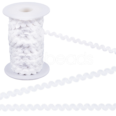 25M Nylon S Shaped Lace Ribbon OCOR-GF0003-60B-1