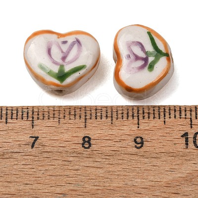 Handmade Porcelain Beads PORC-D011-01B-1