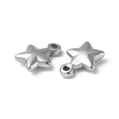 Non-Tarnish 304 Stainless Steel Charms STAS-C066-19P-1