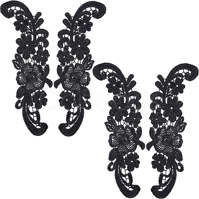Sew on Flower Appliques PATC-WH0005-46A-1