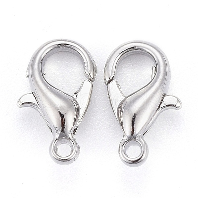 Zinc Alloy Lobster Claw Clasps E103-1