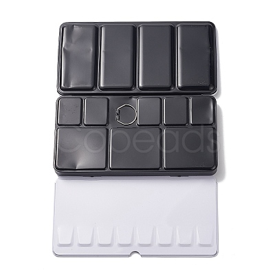 (Defective Closeout Sale: Scratch & Pit)Iron Watercolor Oil Storage Box TOOL-XCP0001-66-1
