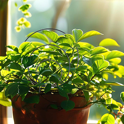 Iron Plant Trellis for Climbing Plants AJEW-DR0001-98EB-1