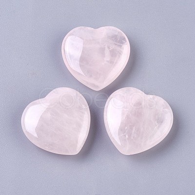 Natural Rose Quartz Cabochons X-G-O176-02-1