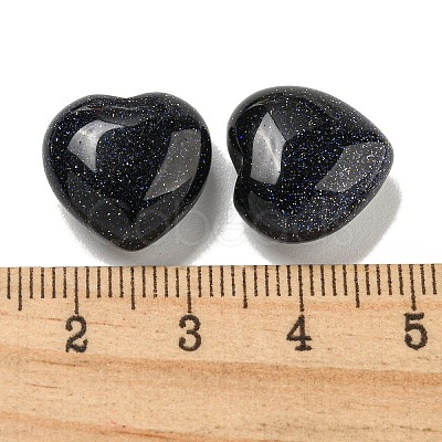 Synthetic Blue Goldstone Beads G-P531-A06-01-1