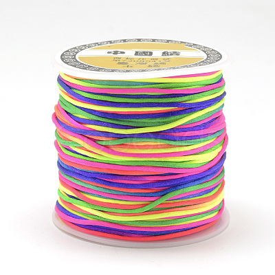 Nylon Satin Rattail Cords NWIR-Q010A-C01-1