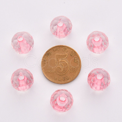 Transparent Acrylic Beads TACR-S154-10A-26-1
