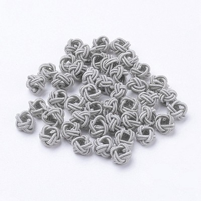 Nylon Cord Woven Beads NWIR-F005-14E-1