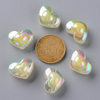 Transparent Acrylic Beads LS-TACR-S152-08B-07-1
