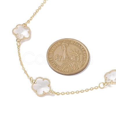Brass Cable Chains Necklace NJEW-JN04699-1