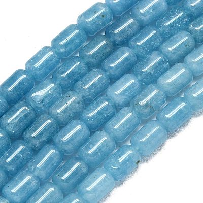 Natural Malaysia Jade Beads Strands G-B165-E11-8x12mm-1