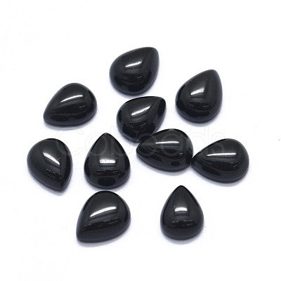 Natural Obsidian Cabochons X-G-O175-22-10-1