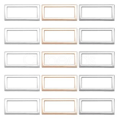 15Pcs 3 Colors Alloy Buckles DIY-GF0006-13C-1