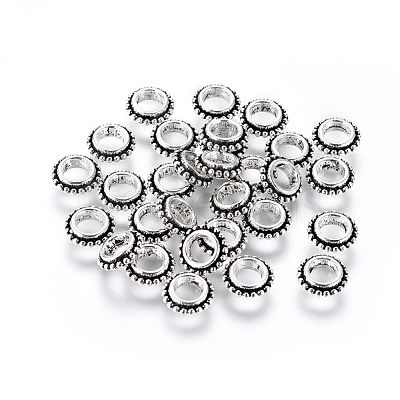 Tibetan Style Alloy Spacer Beads LF11067Y-1