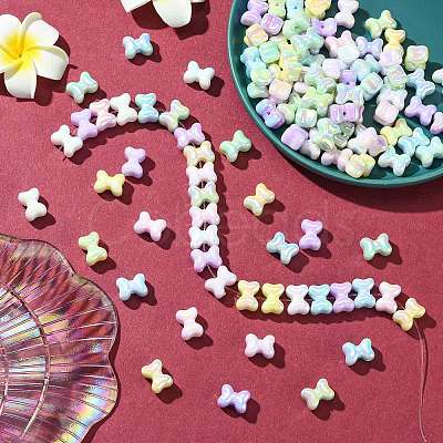 Opaque Acrylic Beads OACR-CJC0009-09-1