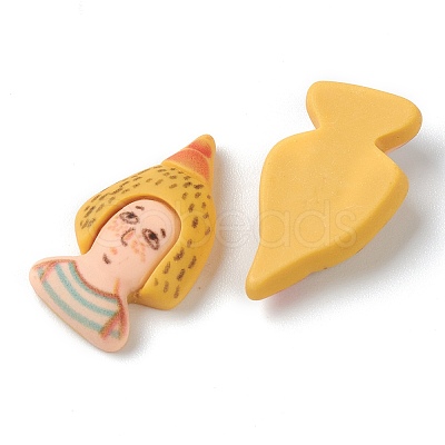 Resin Cabochons LS-CRES-G015-07-1