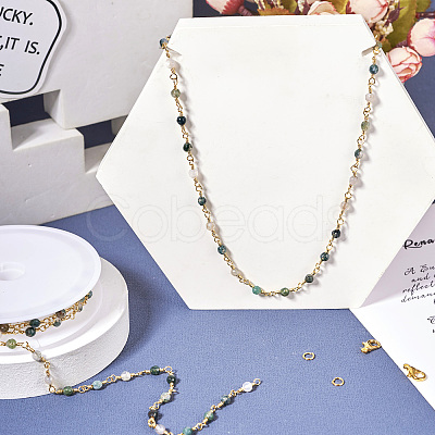 DIY Chain Bracelet Necklace Making Kit DIY-TA0006-09B-1