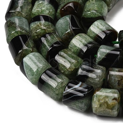 Natural Agate Beads Strands G-F820-P01-01D-1