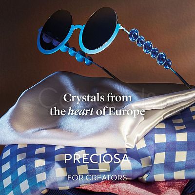 Preciosa® MAXIMA Crystal Round Stones Y-PRC-RASS39-70010-1