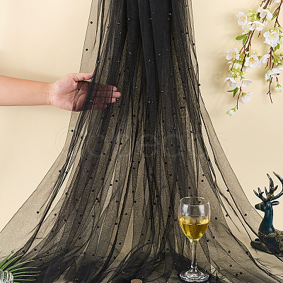 3 Yards Polyester Mesh Fabric DIY-WH0816-169D-1