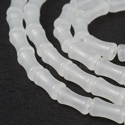 Opaque Glass Beads Strand GLAA-TAC0021-01B-1