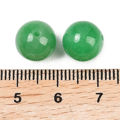 Natural Myanmar Jade Dyed Beads G-D364-10B-1