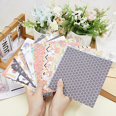 24Pcs 12 Styles Scrapbook Paper Pads DIY-WH0028-48B-1