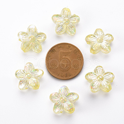 Transparent Acrylic Beads TACR-S154-45C-915-1