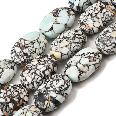 Synthetic Turquoise Beads Strands G-F791-F01-02-1