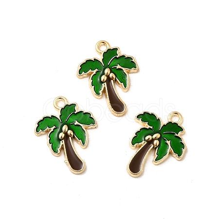 Alloy Enamel Pendants FIND-I051-01G-01-1